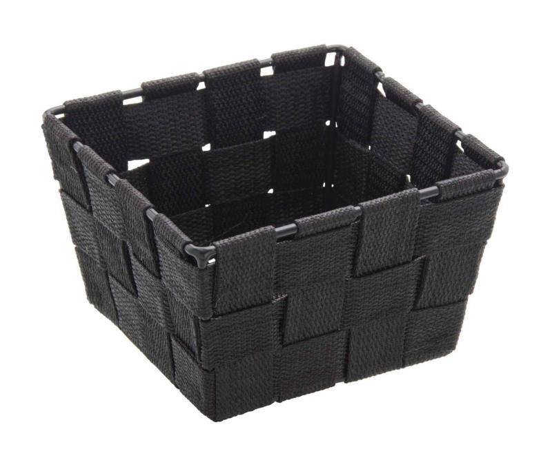 Wenko Badkorb Adria mini black square