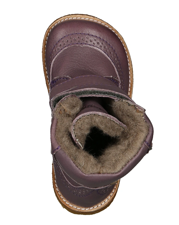 Stiefeletten TEX MIMI mit Klett in lila