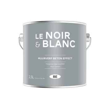 Le Noir & Blanc muurverf betoneffect 2,5 liter