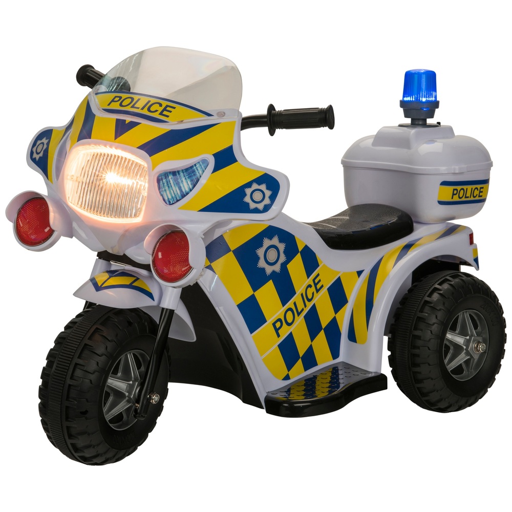 Polizeimotorrad 6V Elektro-Kinderfahrzeug