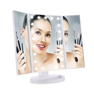 UNIQ LED Trifold Hollywood Makeup Spejl