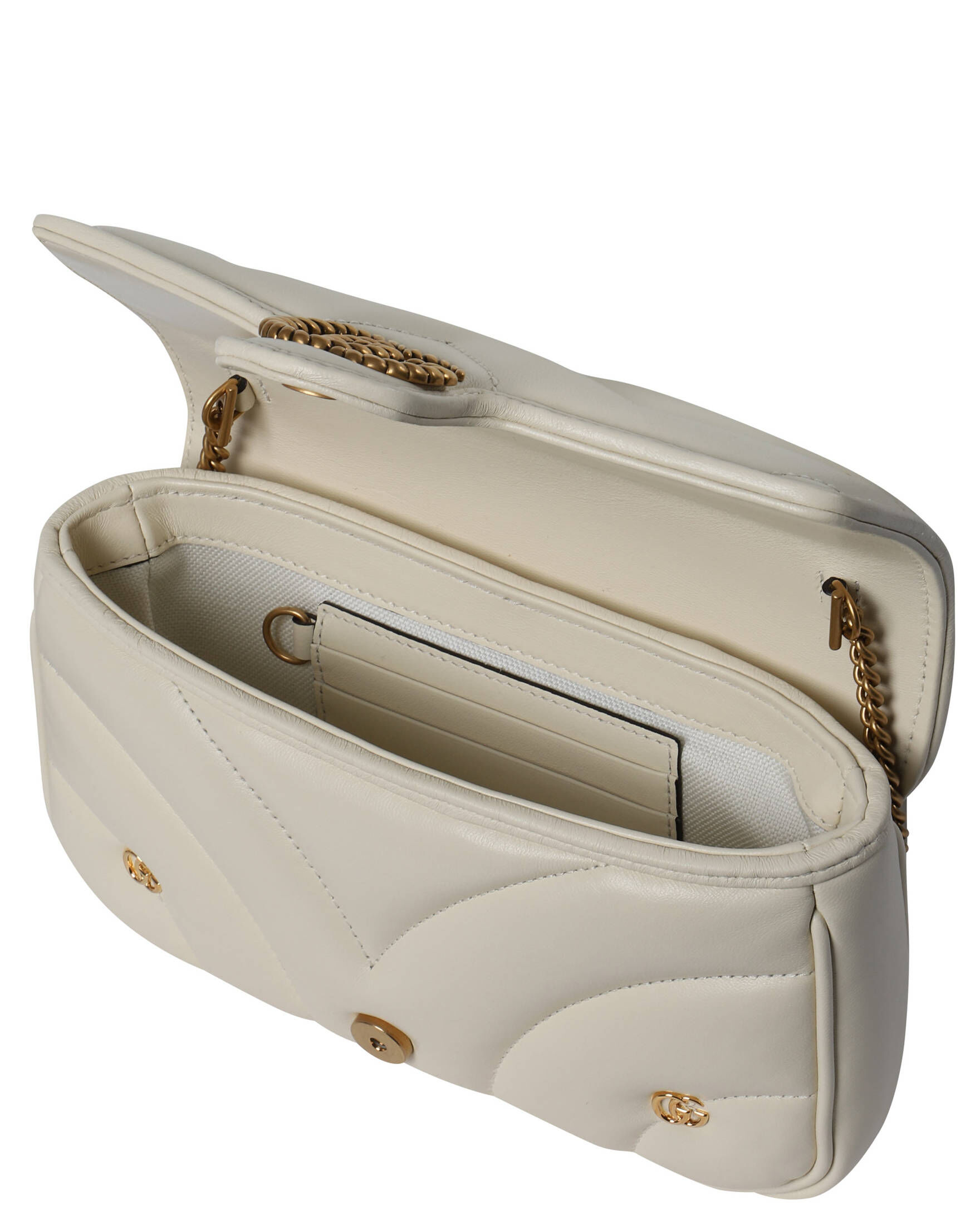 Gucci| Damen Schultertasche GG MARMONT MINI aus Matelassé-Leder