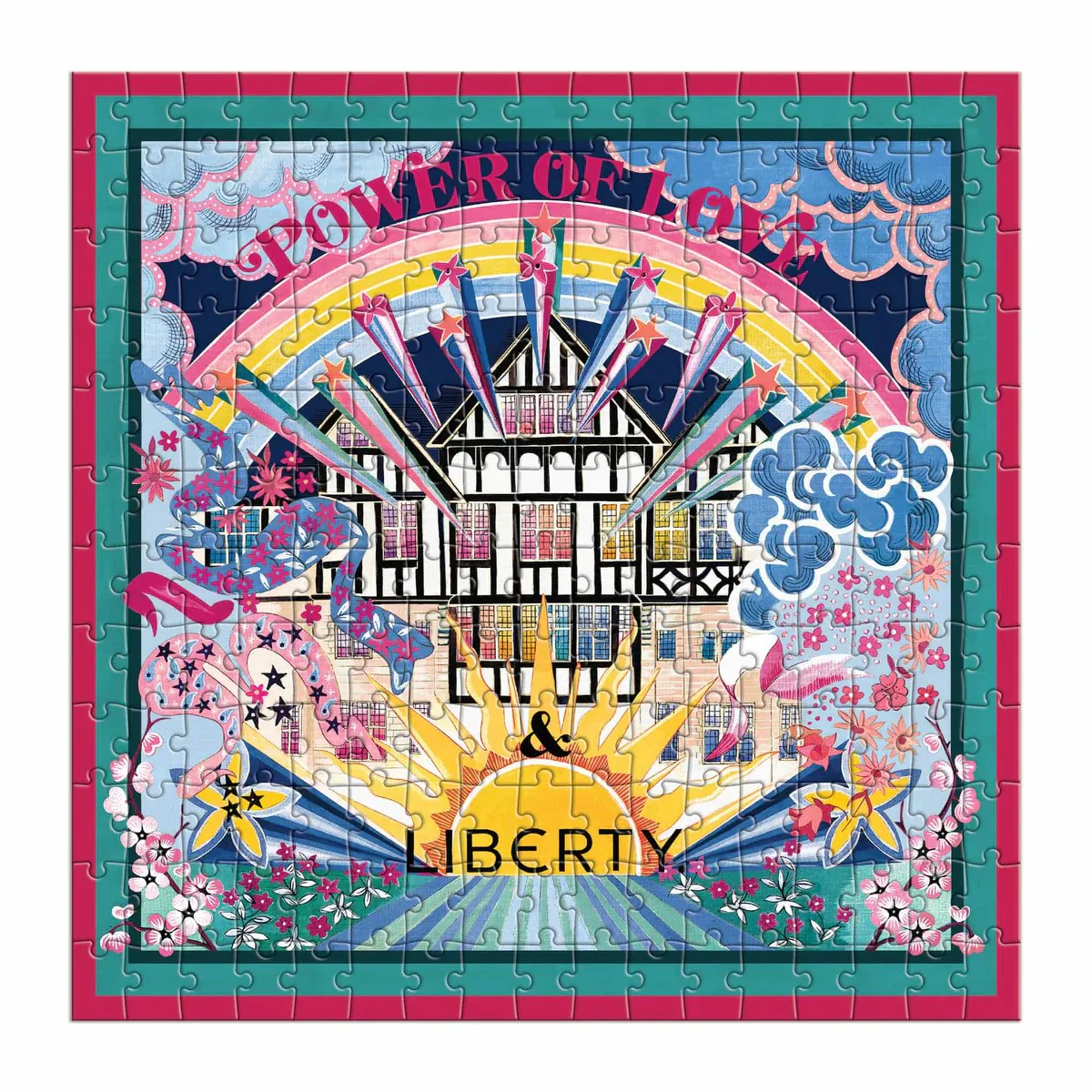Zik Zak  Liberty Power Of Love sæt med 4 puslespil