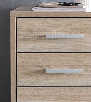 Rollcontainer 33 x 63 cm Sonoma Eiche