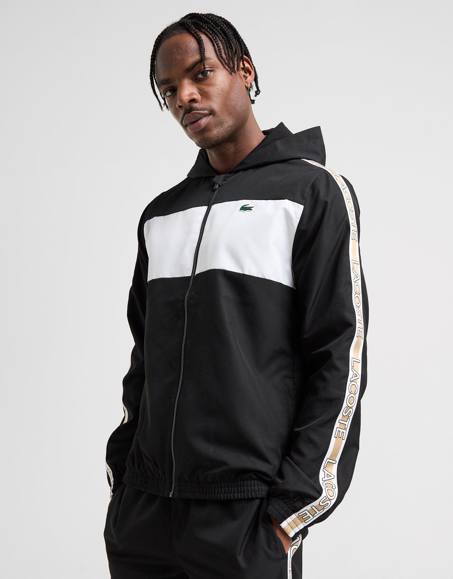 Lacoste Sweat à capuche Colour Block Taffeta Zippé