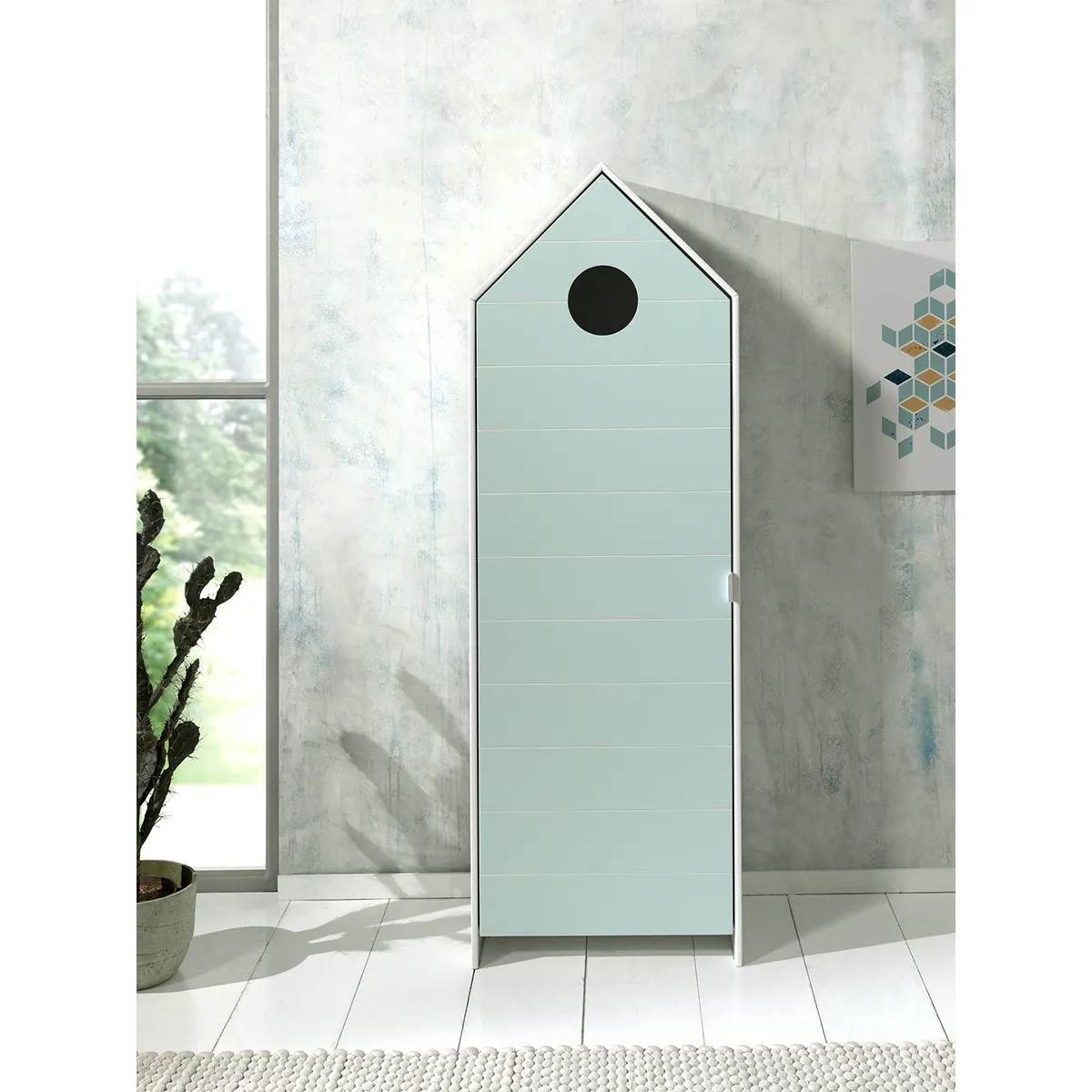 Vipack CASAMI Armoire 1 porte - Menthe