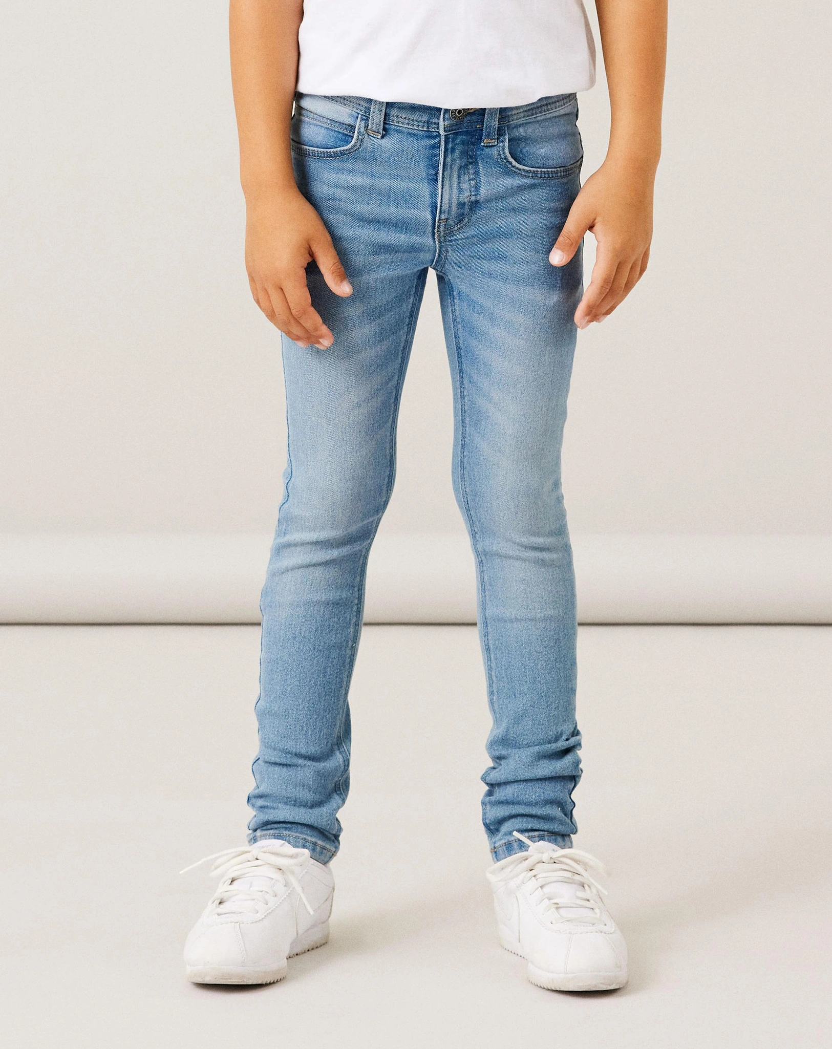 Jeanshose NKMTHEO XSLIM in light blue