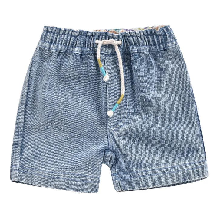 Louise Misha Short Obiki Denim | Bleu jean