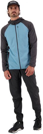 APPROACH Herren-Merino-Kapuzenjacke  ash blueshale  L