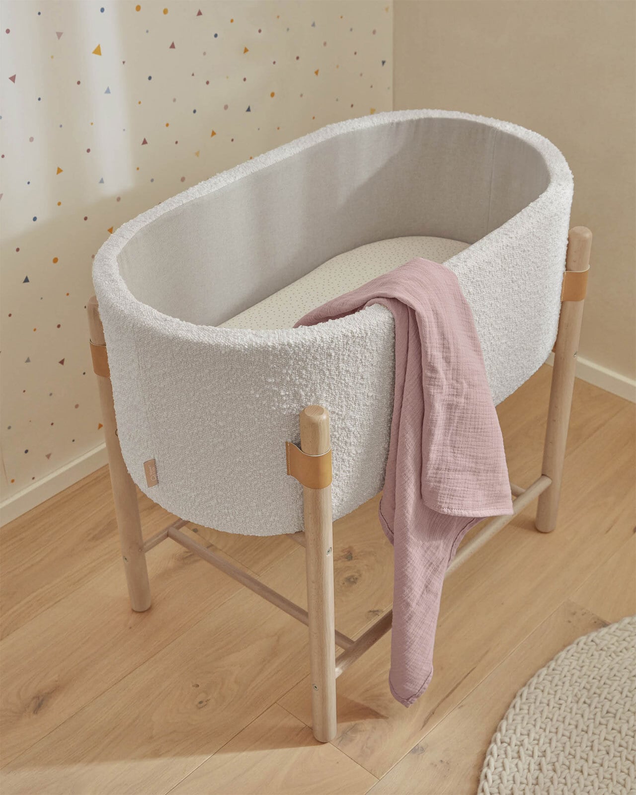 Kave Home Stubenwagen ADARA White