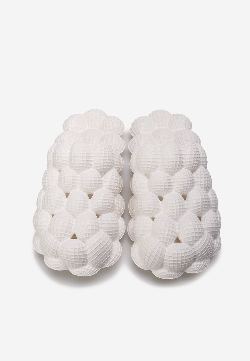 Pantoufles pour femme blancs Kalona