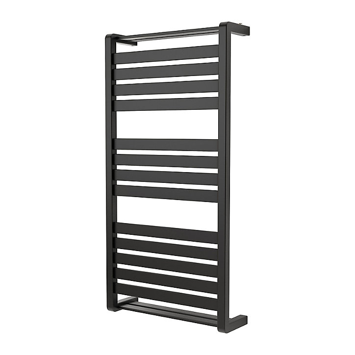 Sèche-serviettes eau chaude GoodHome Loreto vertical anthracite 546 W