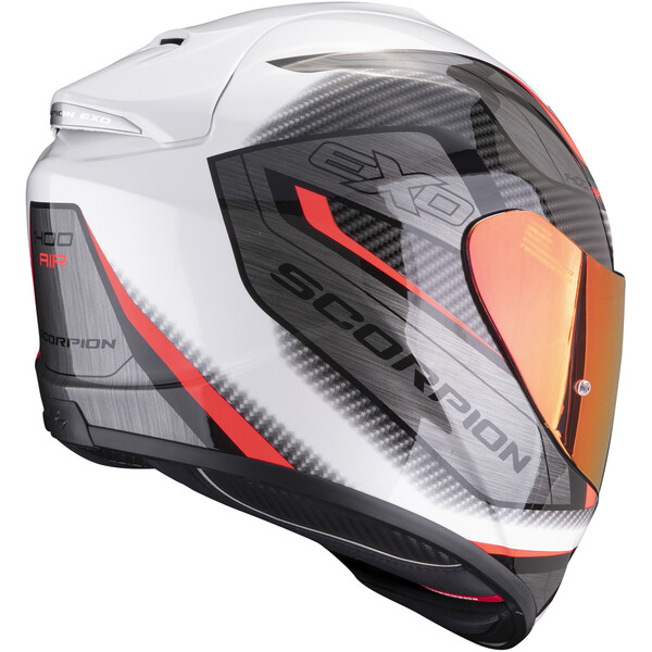 Scorpion - Casque Exo-1400 Evo Air Attune Blanc / Noir / Rouge