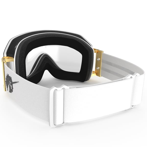 Masque de ski YNIQ NINE WHITE GOLD