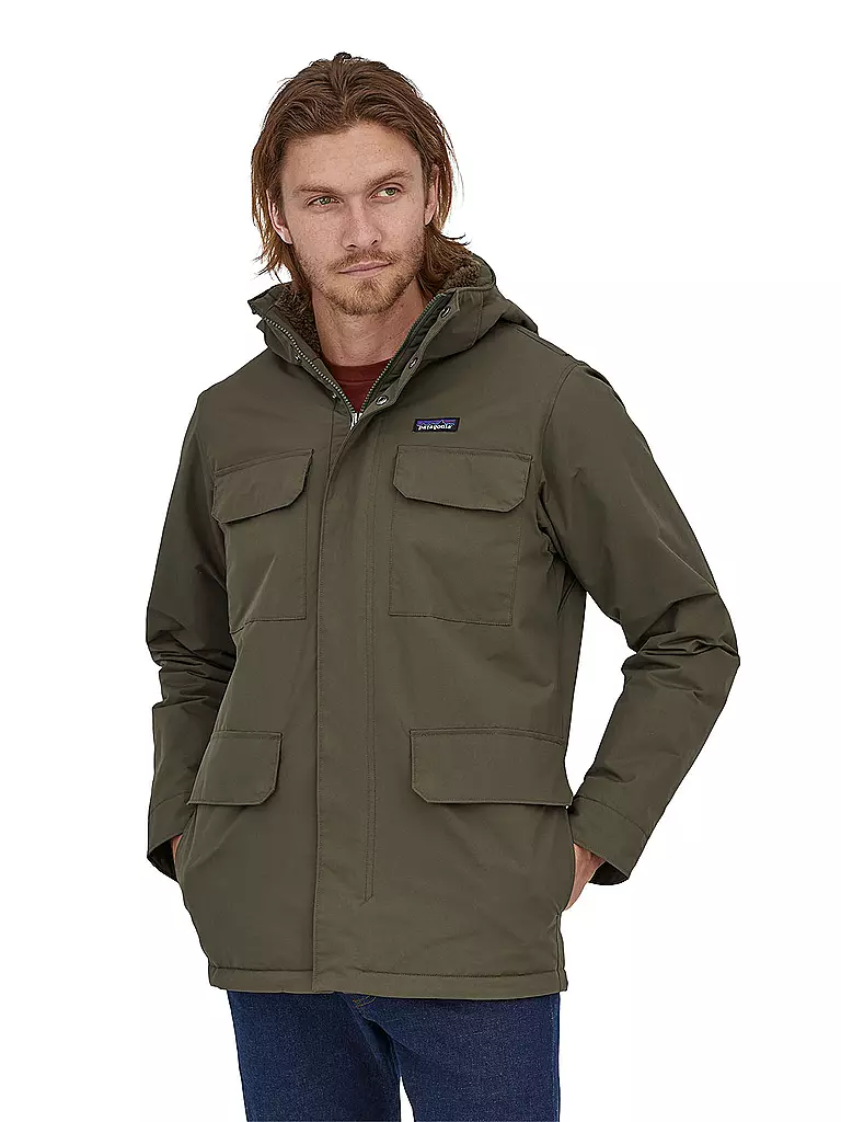 PATAGONIA Parka ISHTMUS dunkelgrün