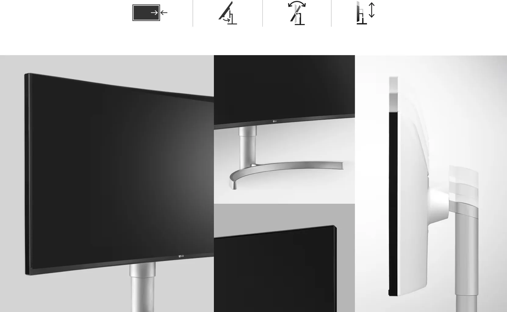 LG UltraWide 35WN75CP-W Écrans de bureau et professionnels