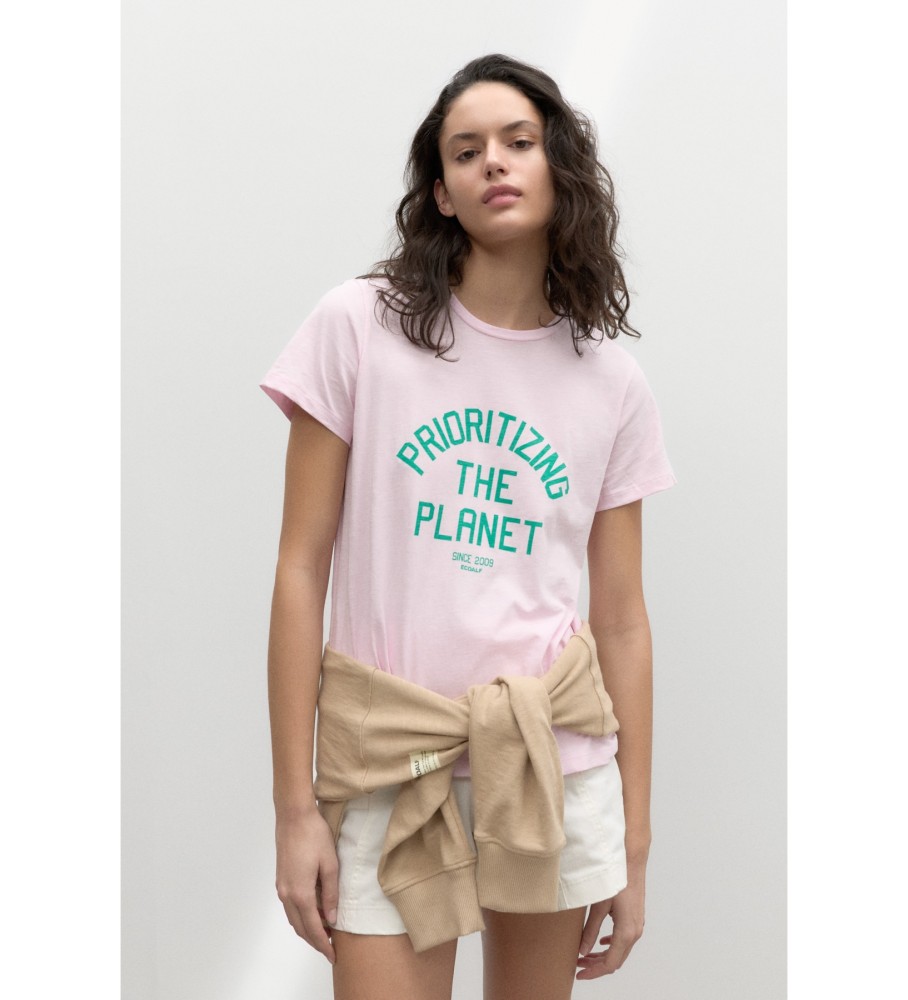 Camiseta rosa ECOALF Anconaalf