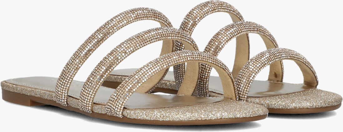 GUESS gouden guess slippers tadem