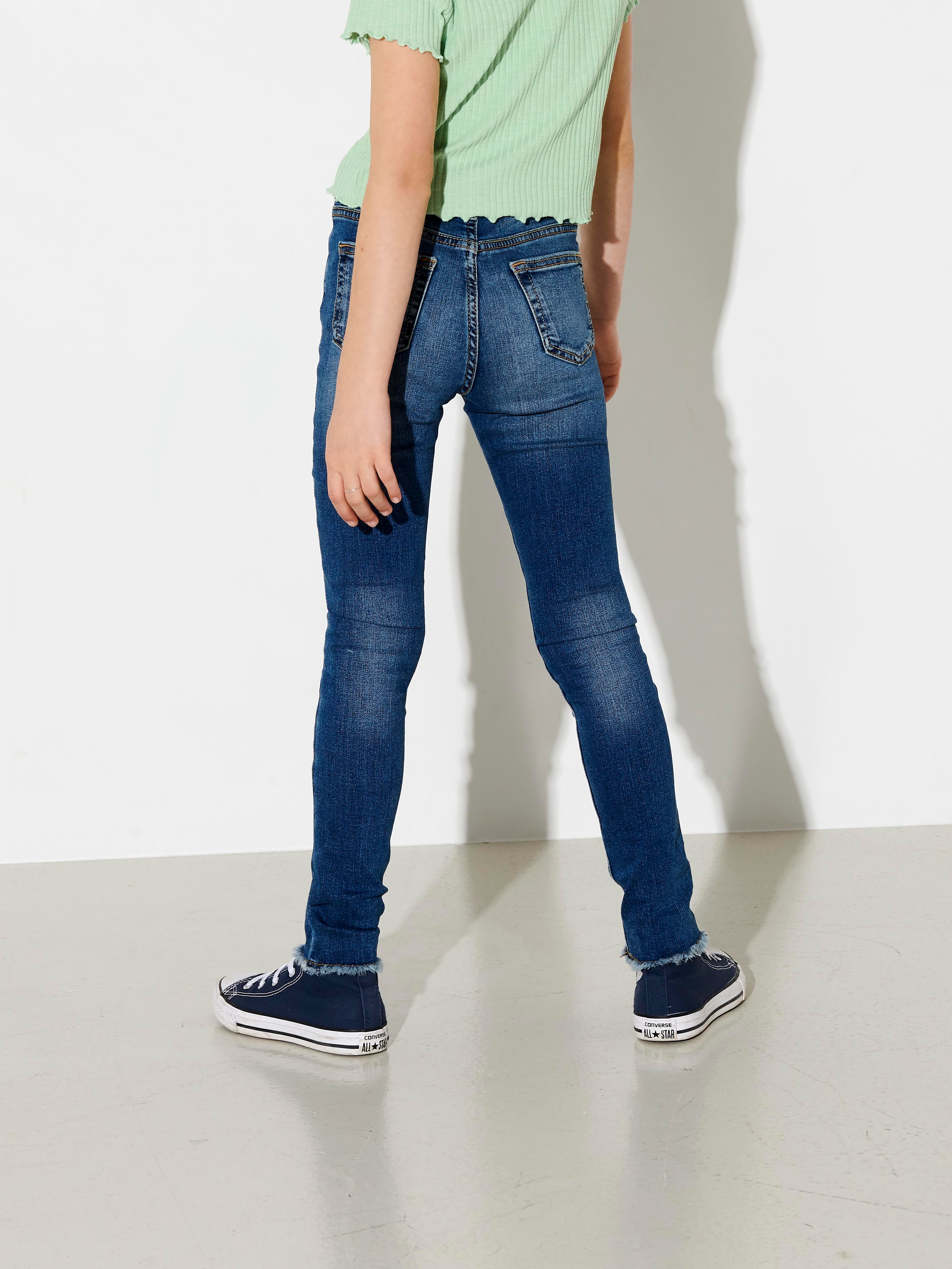 KONBLUSH Mittlere Taille Skinny Fit Jeans Medium Blue Denim