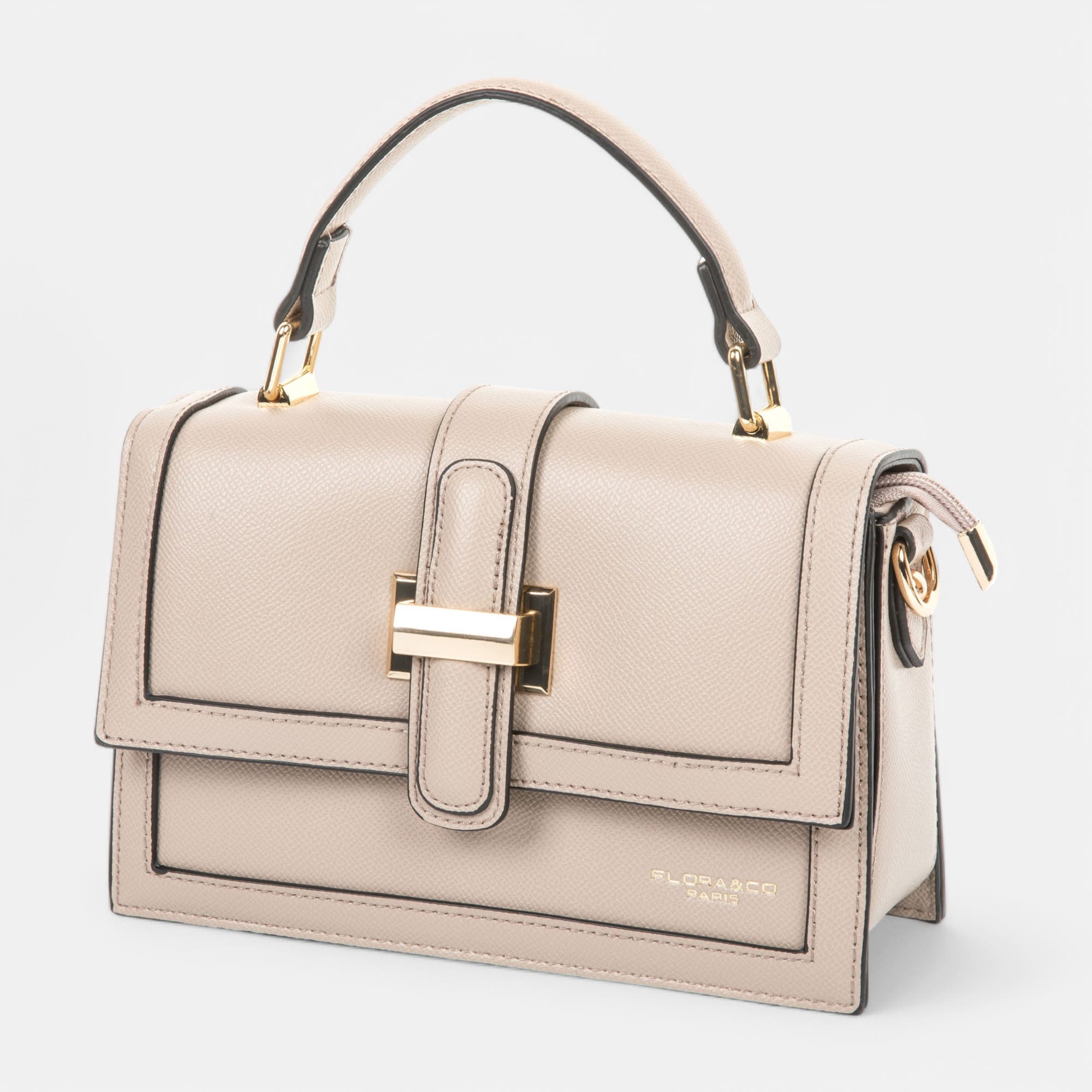 Sac bandoulière beige