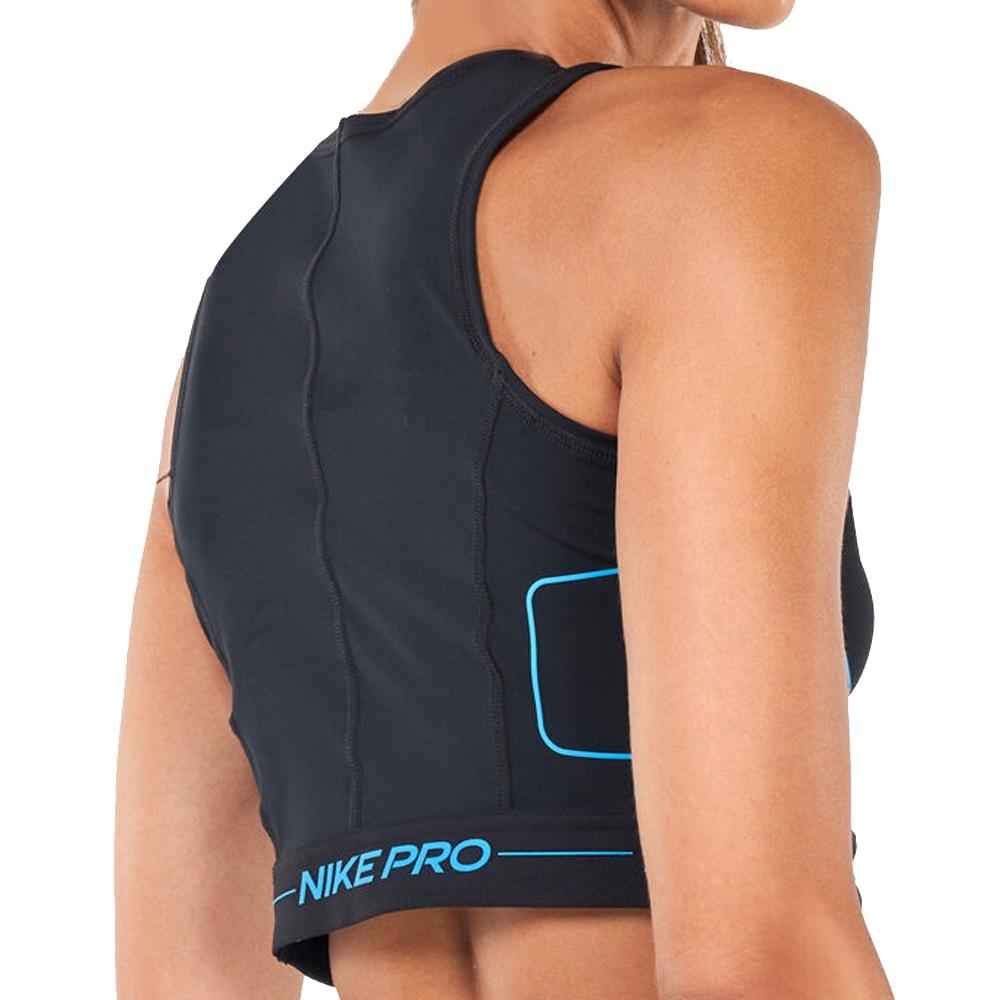 Nike Débardeur Noir Femme Nike Nvlty