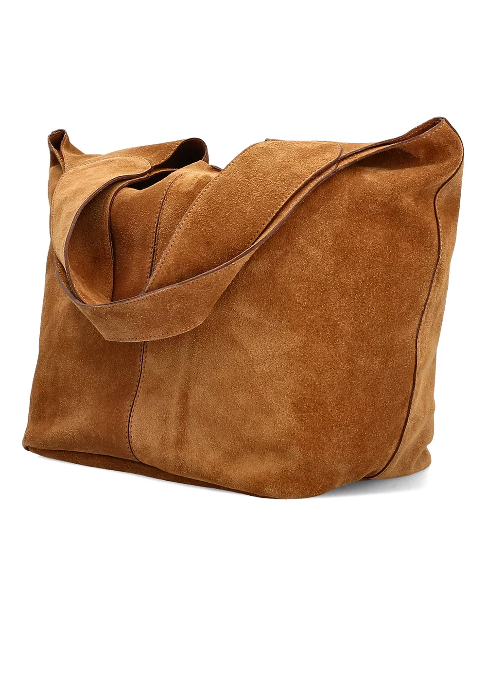 BESACE WLADIMA VELOURS CAMEL