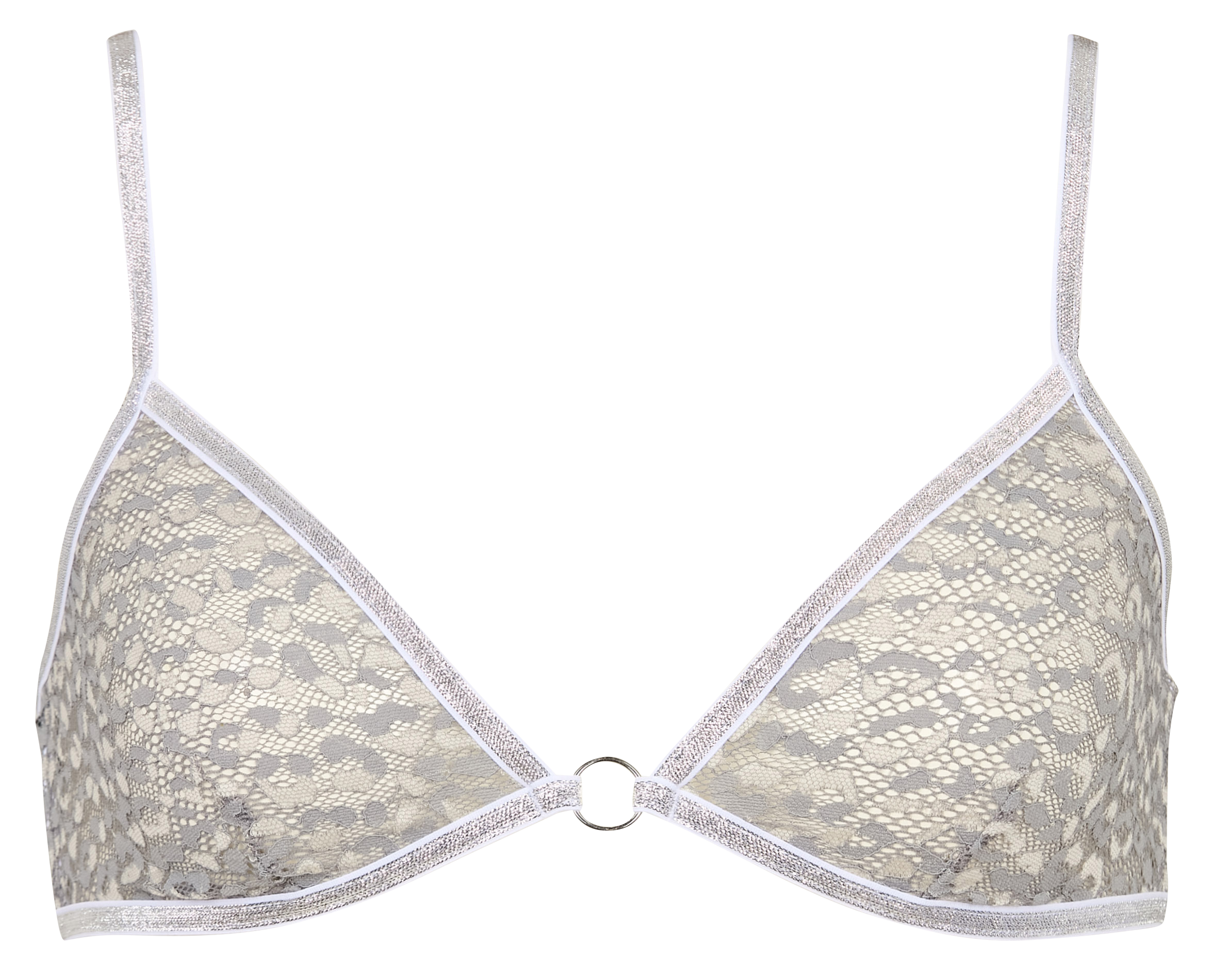 OTIS - Soutien-gorge sans armatures en dentelle | Gris