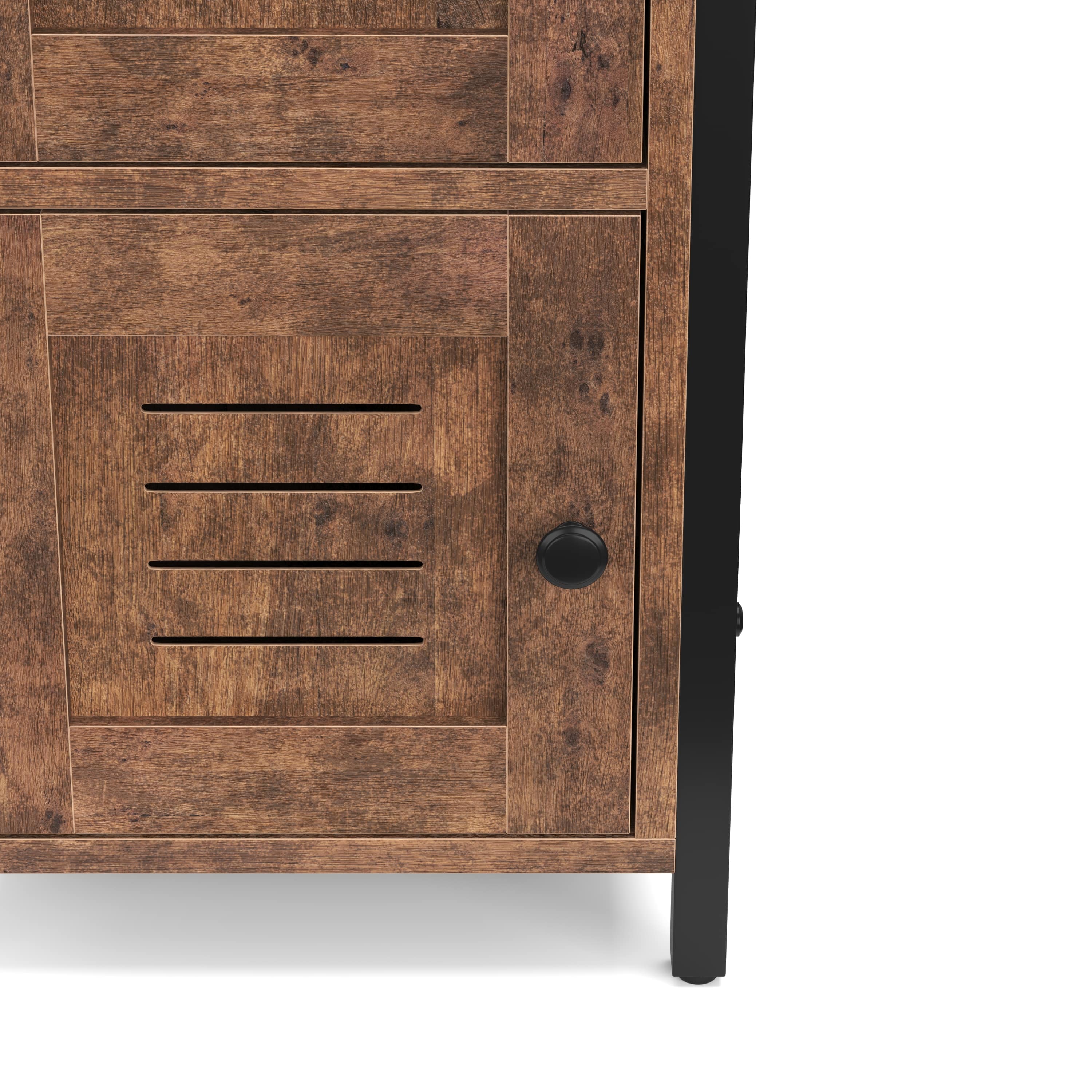 Nachttisch Vintage BONITA 34 x 75 cm