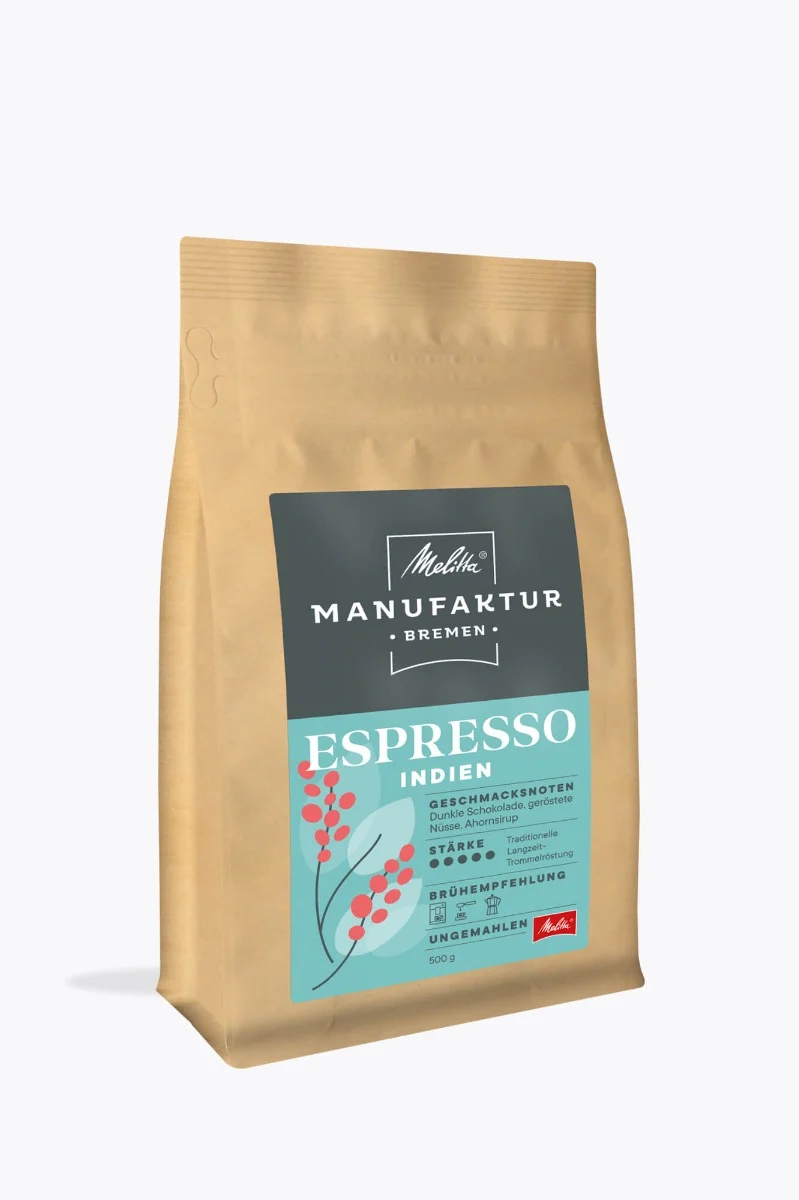 Melitta® Manufaktur Bremen Espresso Single-Origin-Farm-Kaffee 500g