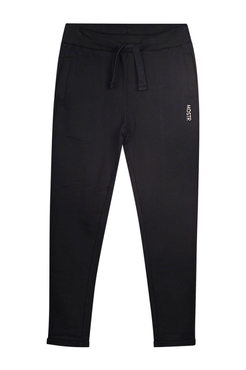 Moodstreet regular fit broek Bono zwart