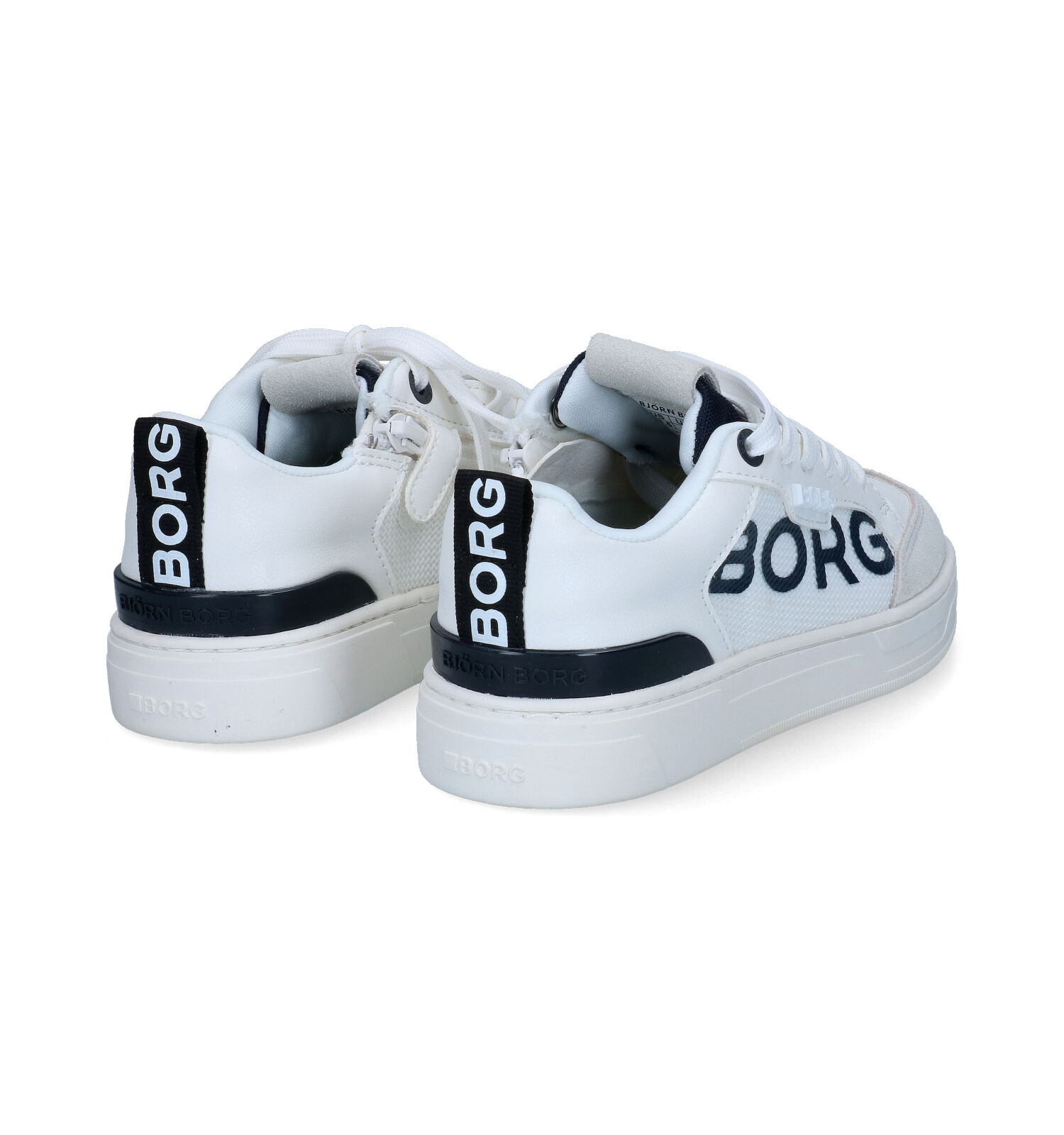 Veterschoenen wit