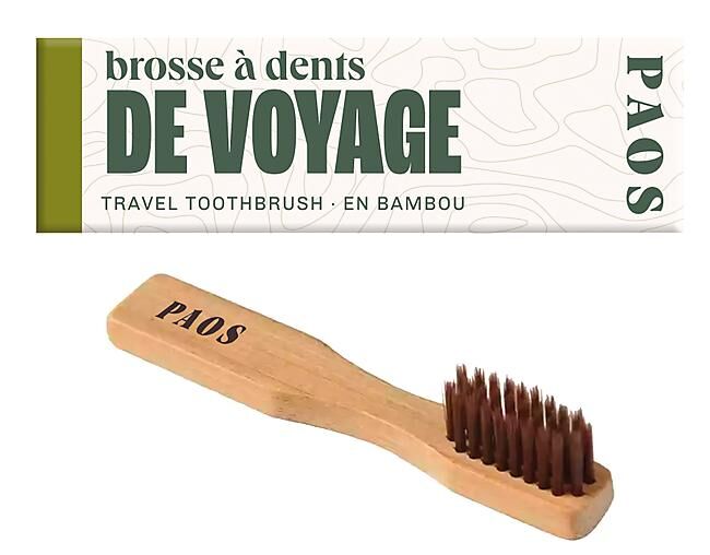 PAOS - BROSSE A DENT BAMBOU DE VOYAGE