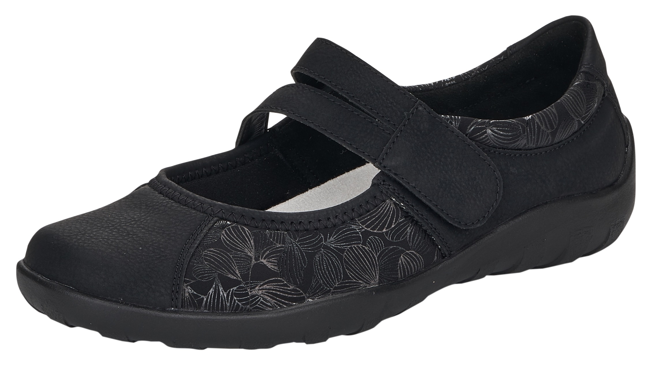 Remonte Ballerina  Slipper, Schlupfschuh, Slip-On Sneaker mit dezenter Snake-Optik