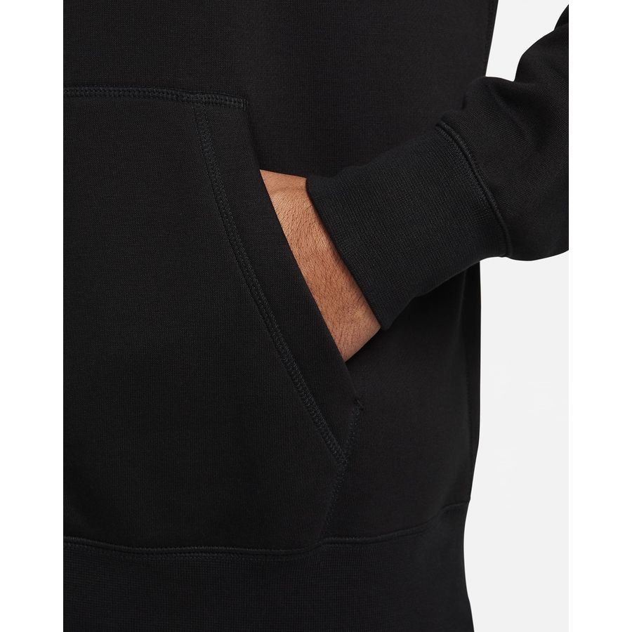 Nike Club Fleece Men's Pullover Hoo BLACK/BLACK