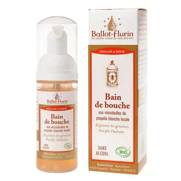 Enxaguante bucal Ballot-Flurin Organic Hygiene and Care 50ml