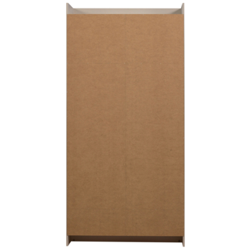 WOOOD kledingkast Connect 2-deurs dust grenenhout 195 x 94 x 53 cm