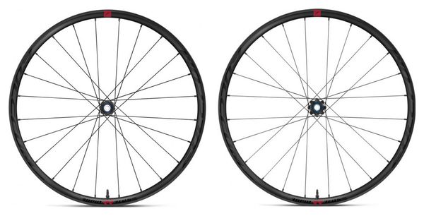 Paire de Roues Fulcrum Rapid Red 5 | 12/15 x100mm - 12 x 142 mm | Centerlock