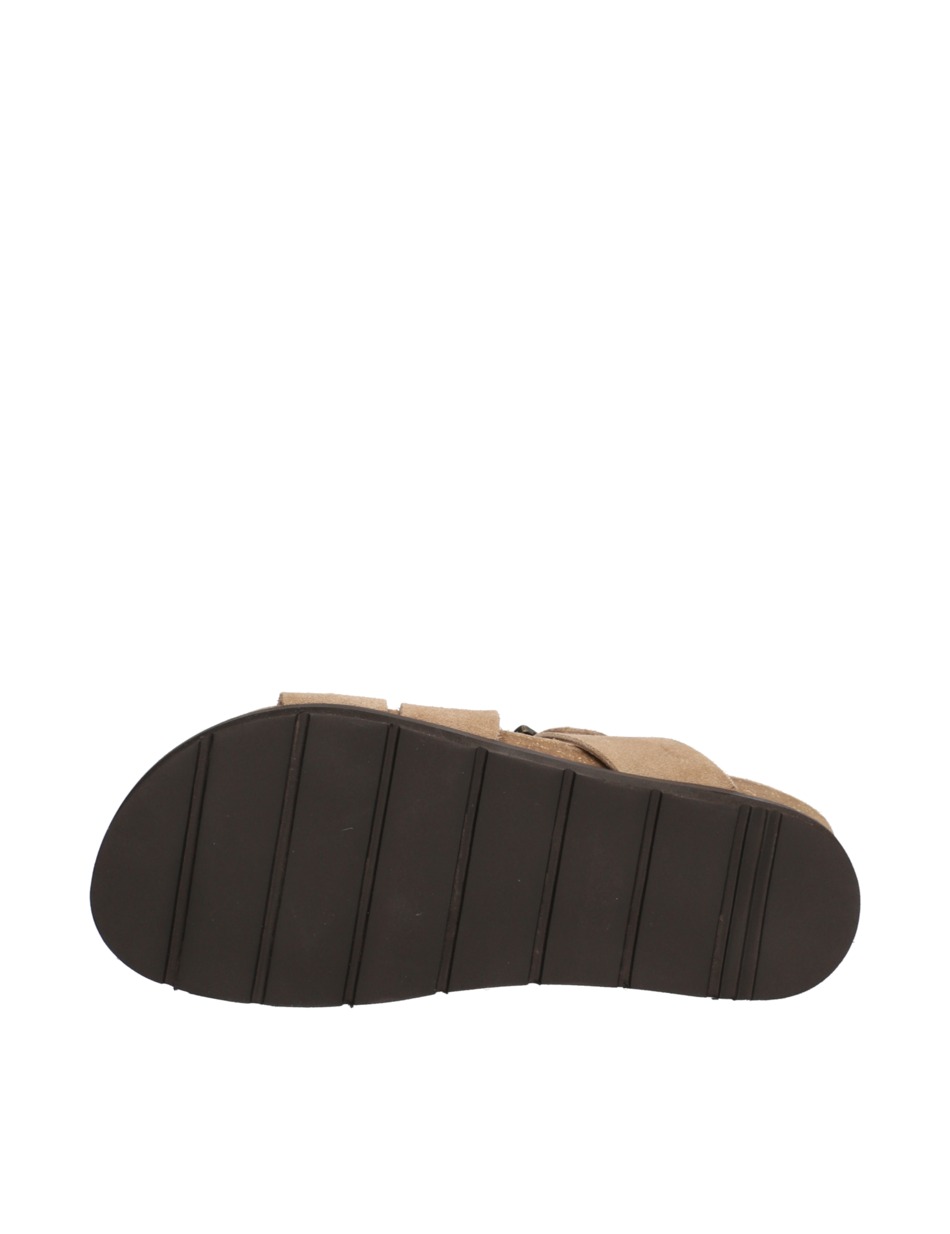 Veloursleder Pantoffel
