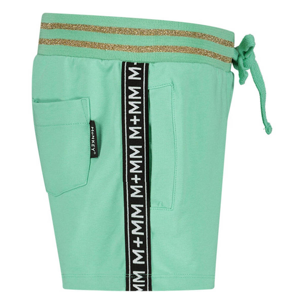 Me & My Monkey regular fit short lichtgroen