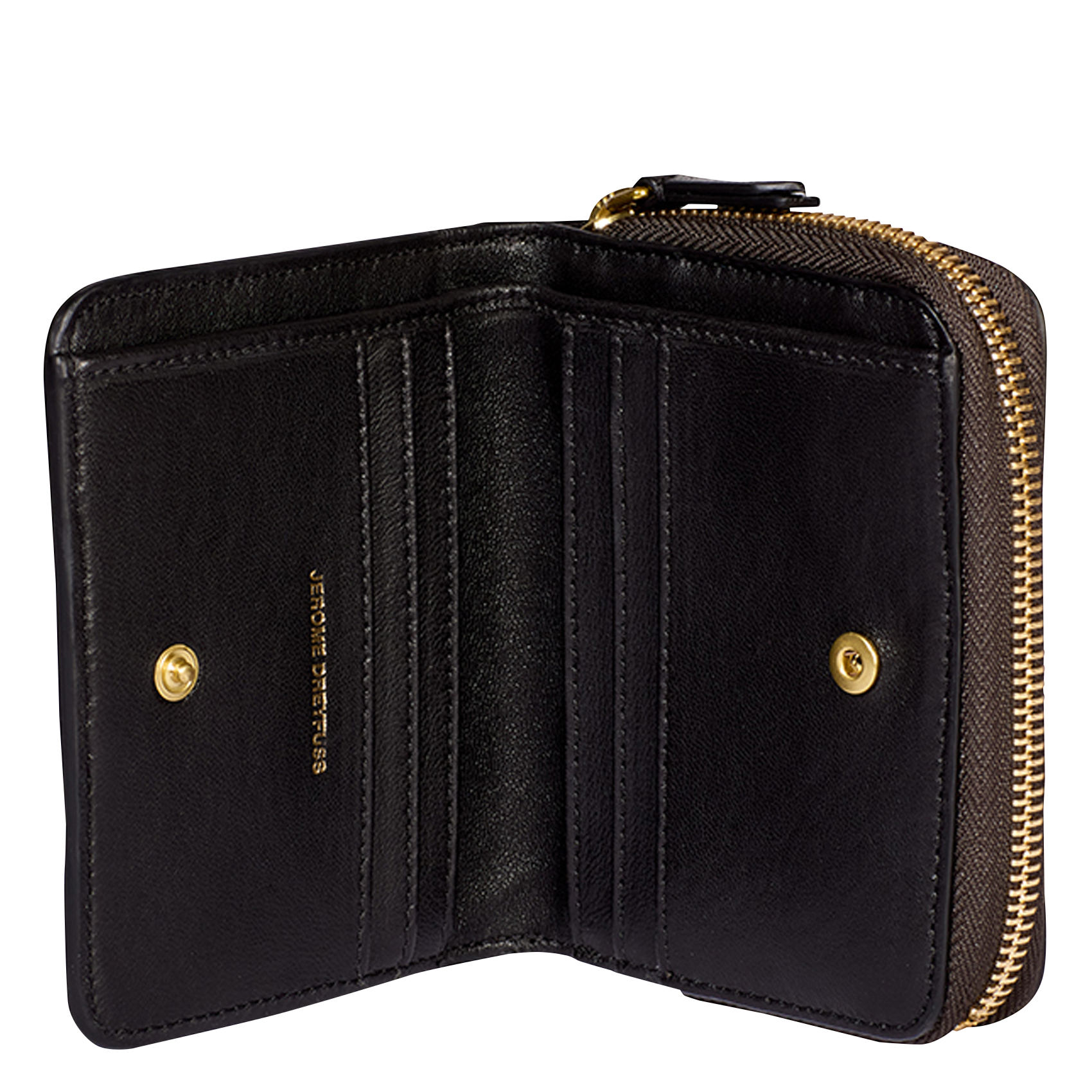ANDRÉ - Portefeuille en cuir | Marron
