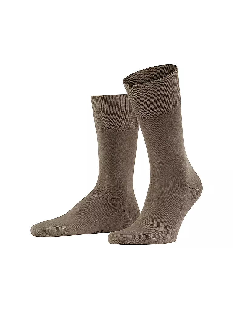 FALKE Socken TIAGO vulcano braun