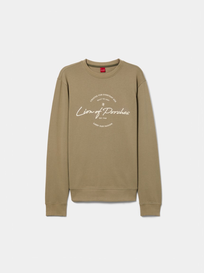 Sweatshirt em algodão