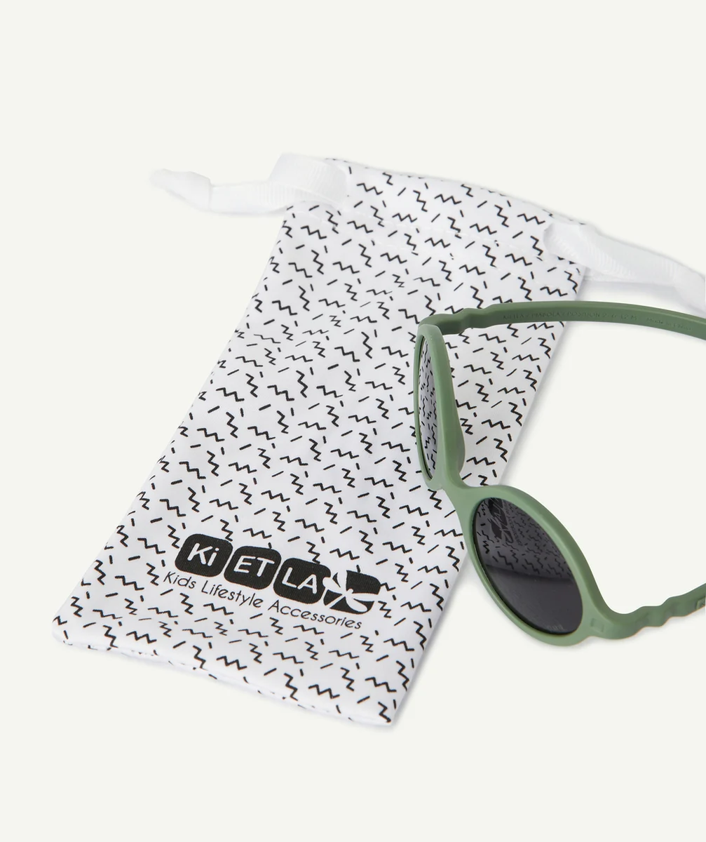 KIETLALES LUNETTES DE SOLEIL KAKI ET SOUPLES 0-12 MOIS