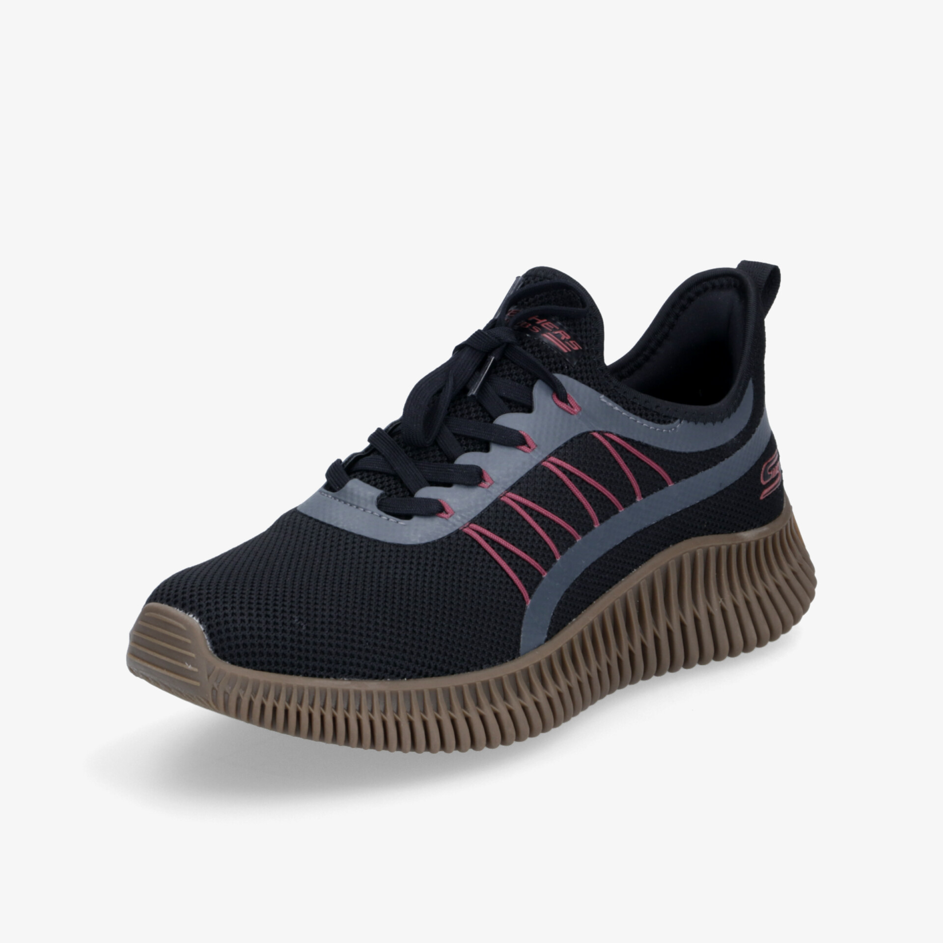 SKECHERS Bobs Geo Herren Sneaker Low schwarz