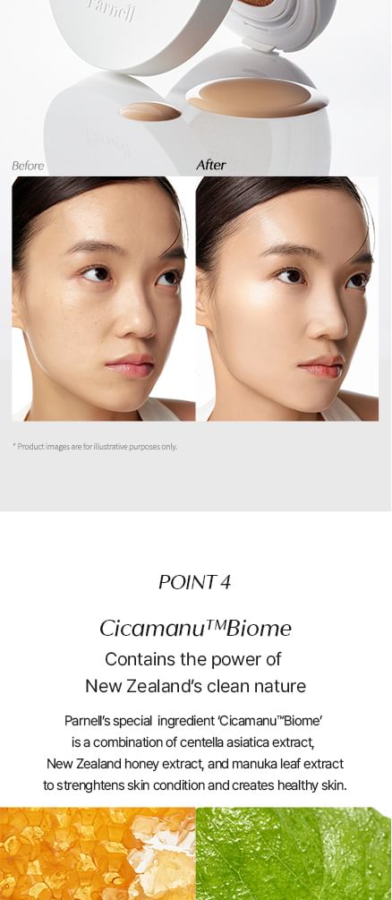 Parnell - Cicamanu Serum Cushion Navulling Alleen - 3 Kleuren