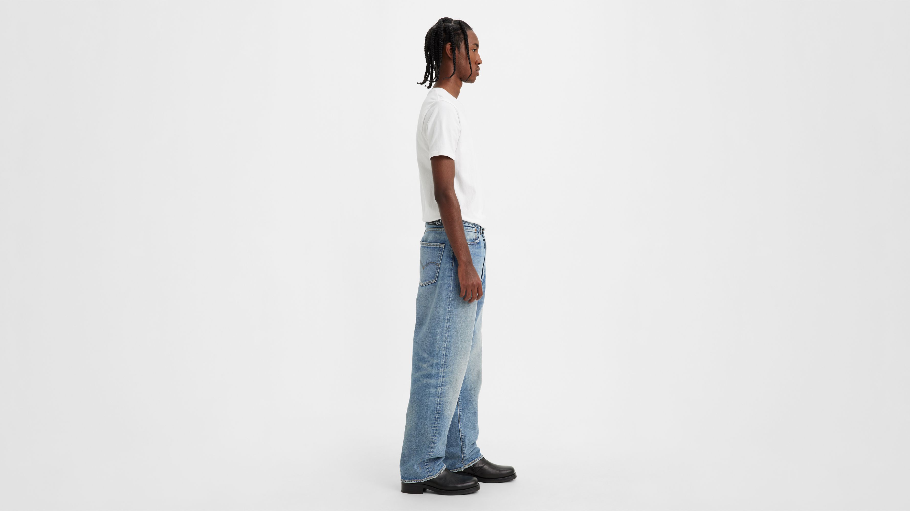 Jean Baggy Levi's® x Ambush - Mid Indigo Worn In - Bleu