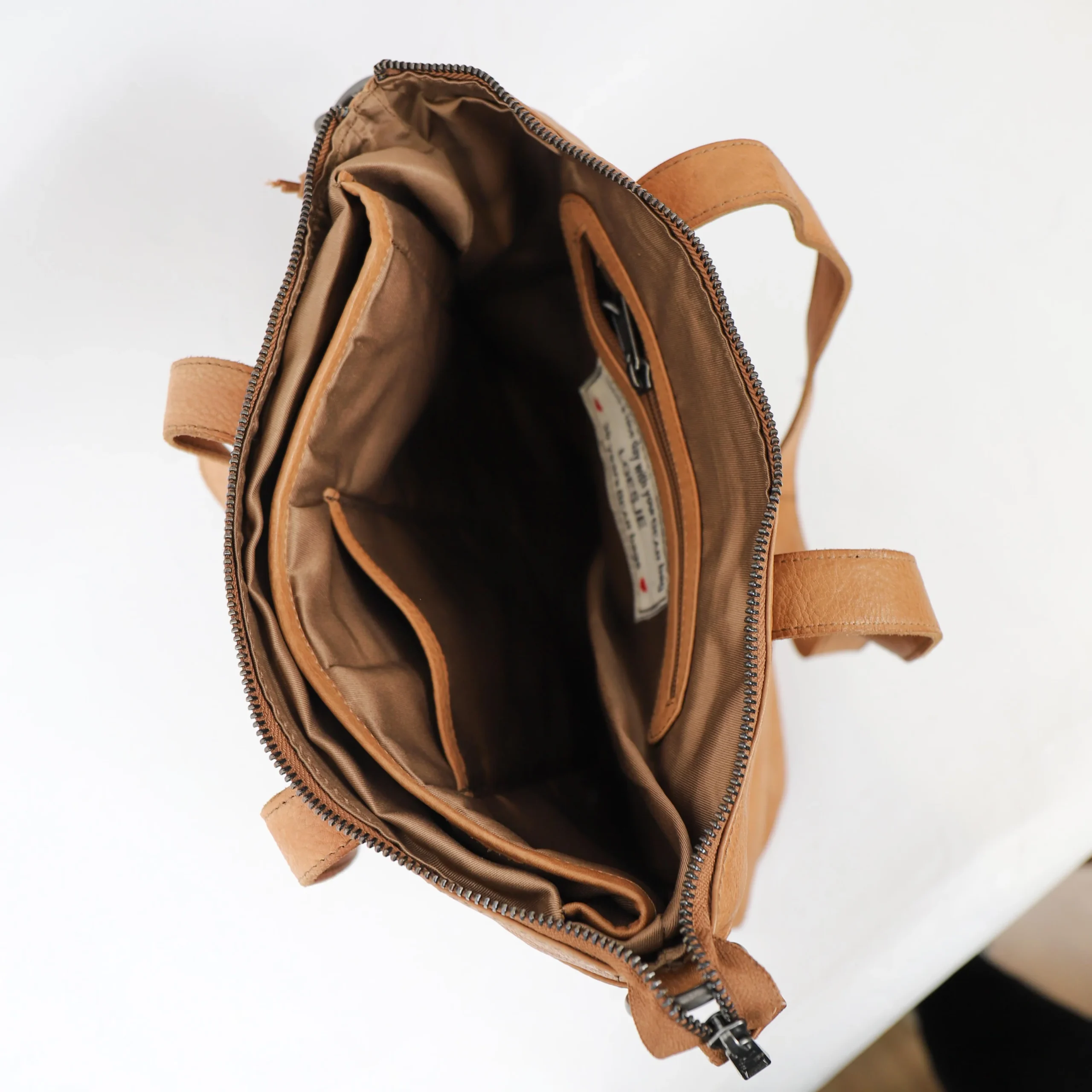 Bear Design Callisto Pelle Handtas Loesie Taupe CP2624