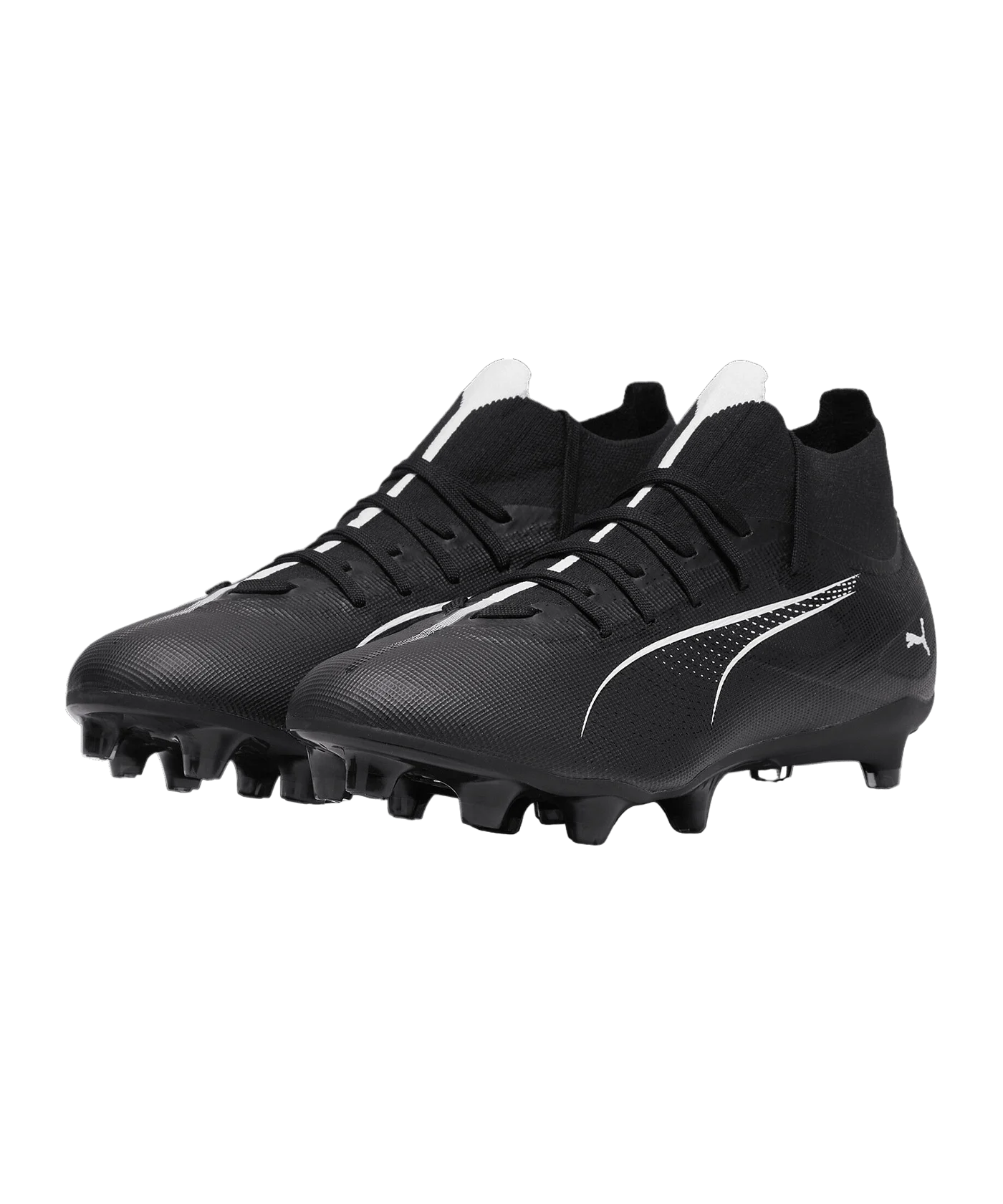 PUMA ULTRA 5 Match+ FG/AG Eclipse Schwarz Weiss F02