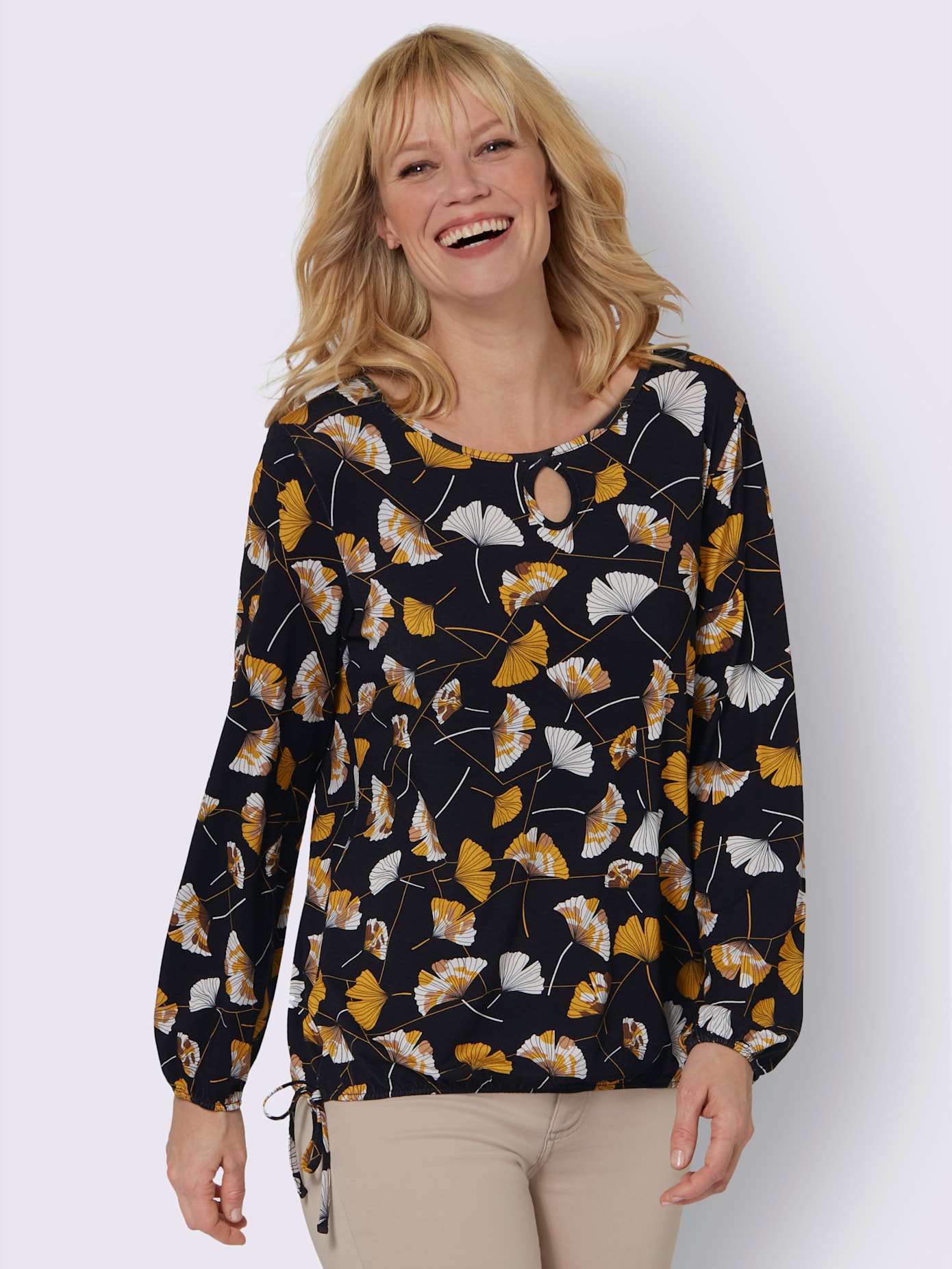 T-shirt à manches longues viscose