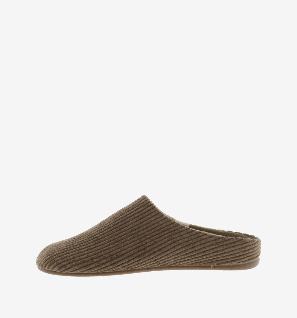 NORTE CORDUROY SLIPPERSTAUPE